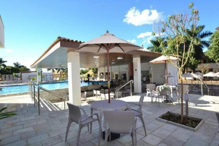 Flat Di Roma Resort Internacional Caldas Novas Exterior photo